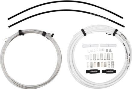 Kit Câbles et Gaine Jagwire 2x Elite Sealed Shift Kit Blanc 2/4