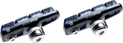 Kit 2 porte-patins organiques aluminium Swissstop flash pro