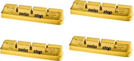 SwissStop Patins de frein pour jante RacePro Yellow King 2 paires