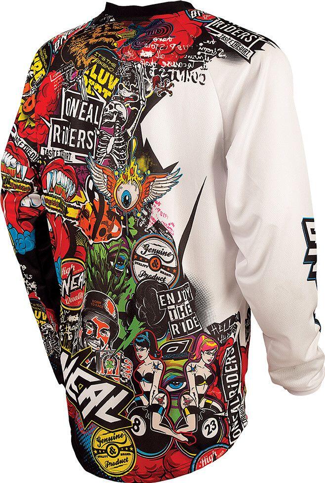 MTB Jerseys MAYHEM Unisex Black O'NEAL 2/2