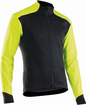 Northwave reload jacket fluo geel/zwart