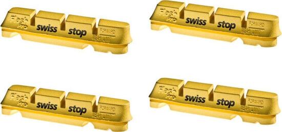 Jeu de Plaquettes de Frein SwissStop Flash Pro Jaune King pour SRAM