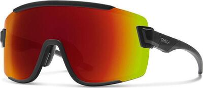 SMITH SUNLIGHT WILDCAT Matte Black ChromaPop Red Mirror