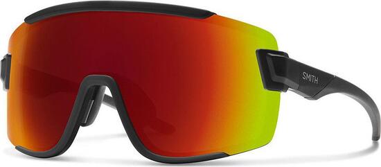 Paar SMITH SUNLIGHT WILDCAT Mat Zwart ChromaPop Red Mirror Goggles