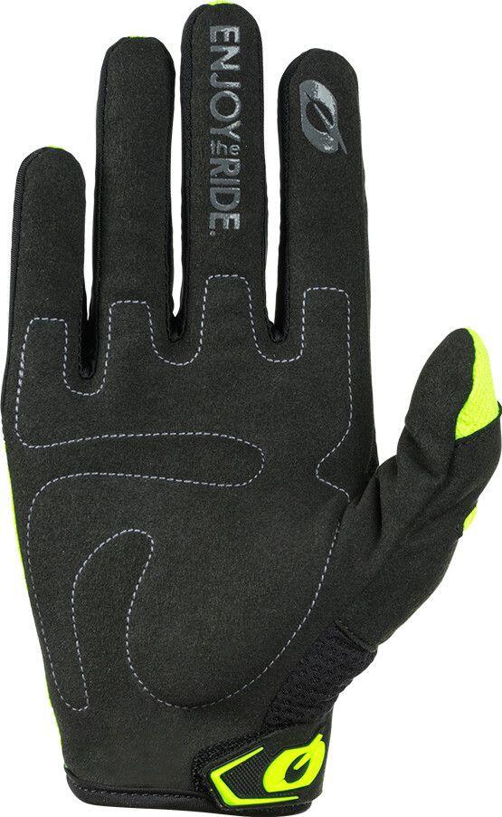 Gants Longs O'Neal Element Racewear Noir/Jaune Fluo 2/2