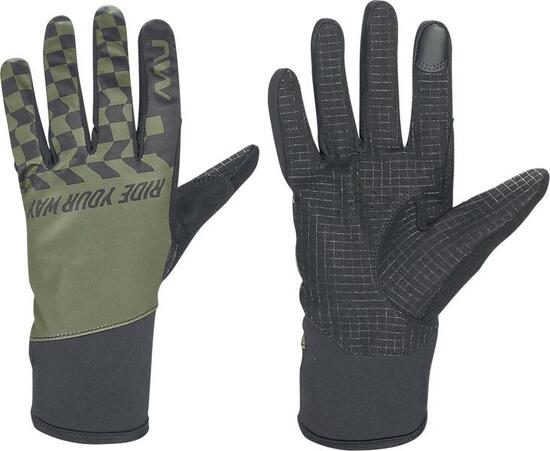 Northwave Winter Active Lange Handschoenen Zwart/Groen