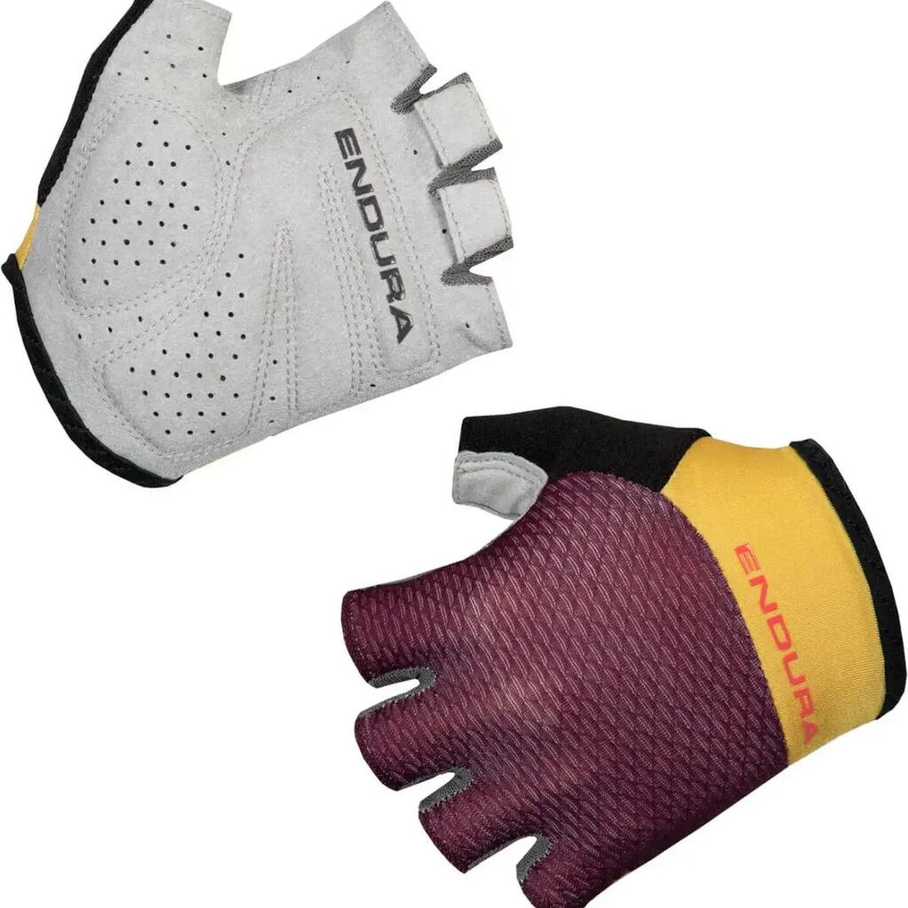 Endura Xtract Lite Women's Aubergine Purple Short Gloves