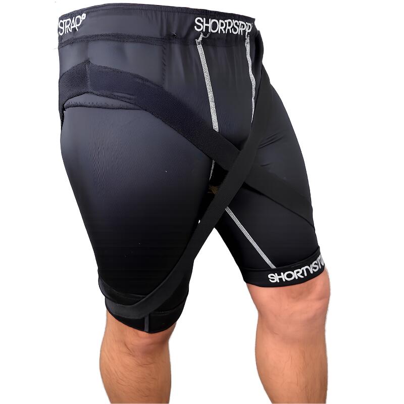 Shortystrap Calções de Compressão – Pubalgia & Adutores 2/3