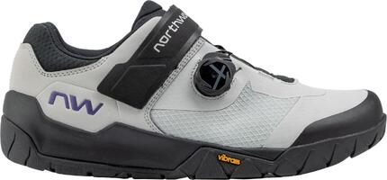 Buty rowerowe MTB męskie NORTHWAVE Overland Plus szaro fioletowe