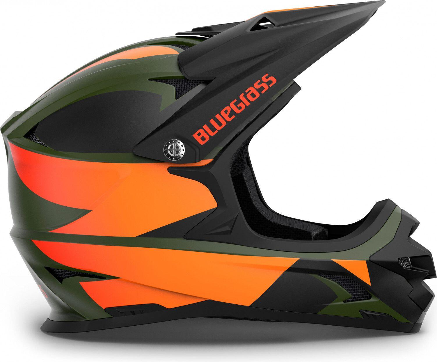 Casque Bluegrass Intox Vert Gradient Mat 2023 3/4