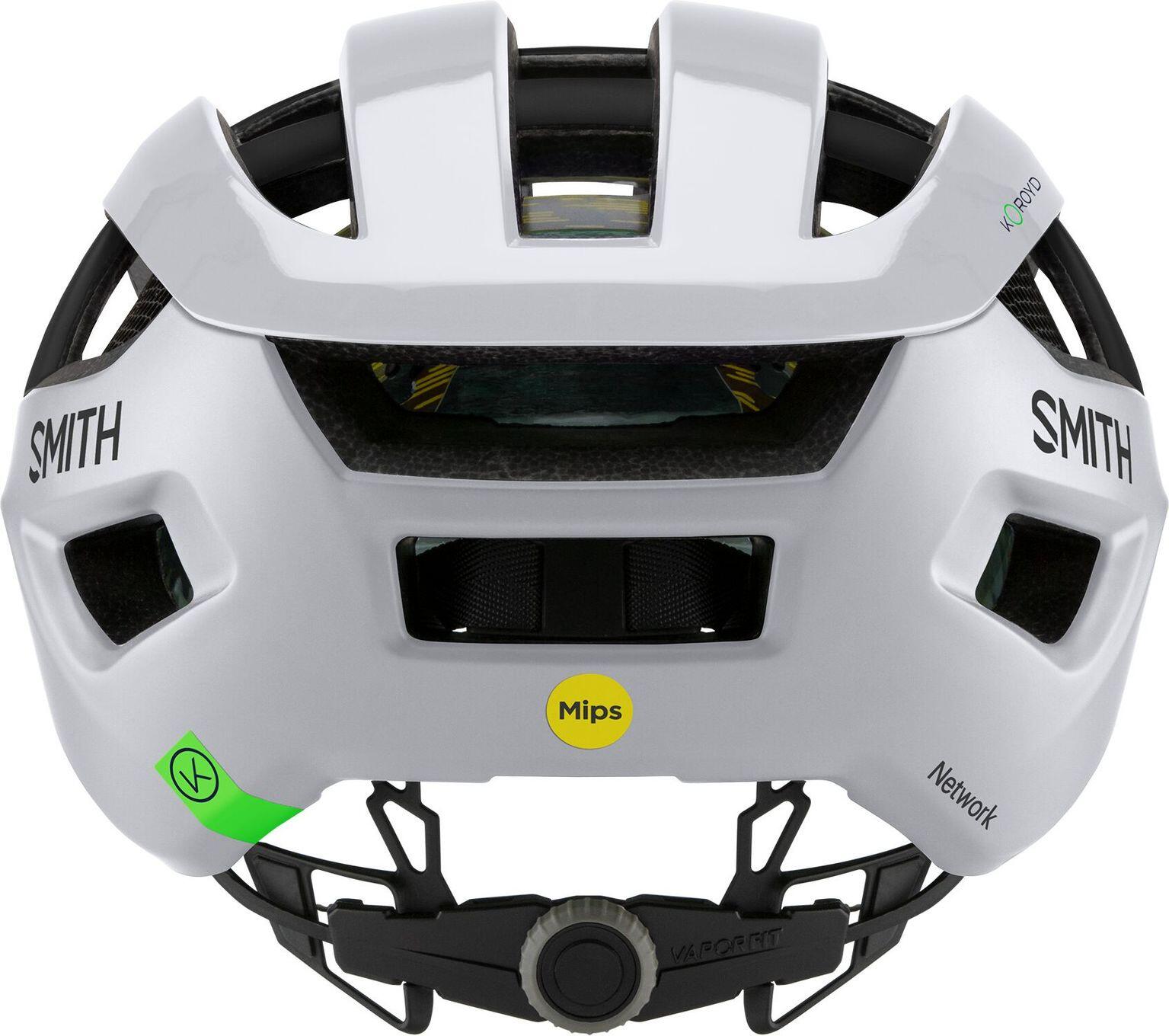 Casque Route Smith Network Mips Blanc 2/3