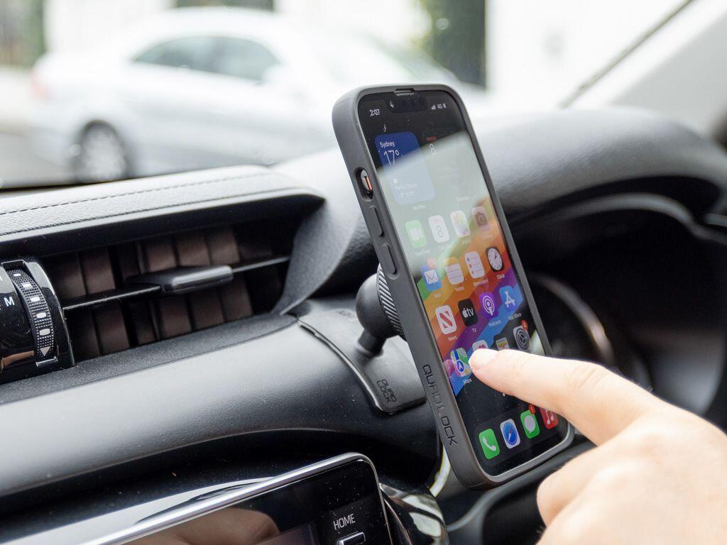 Suporte de Quad Lock Adhesive Dash/Console para automóvel 3/5