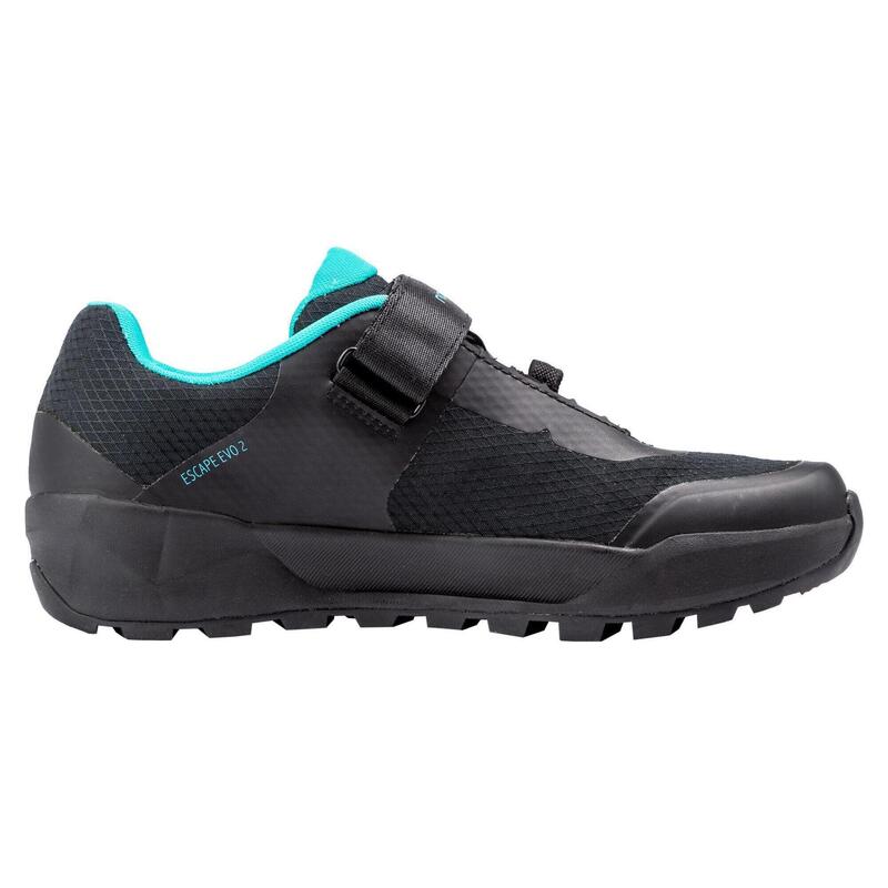 Pantofi ciclism MTB AM - Escape EVO 2 WMN - Black | Turquoise