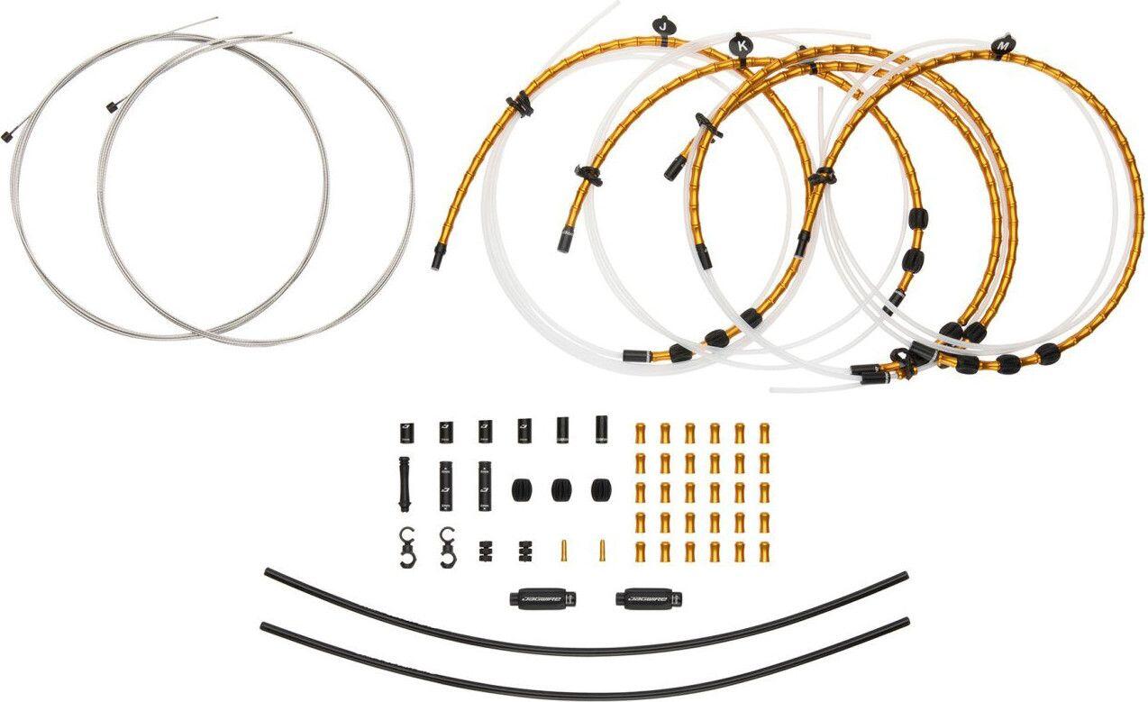 Kit Câbles et Gaines pour Dérailleurs Jagwire 2x Elite Link Shift Kit Or 2/7