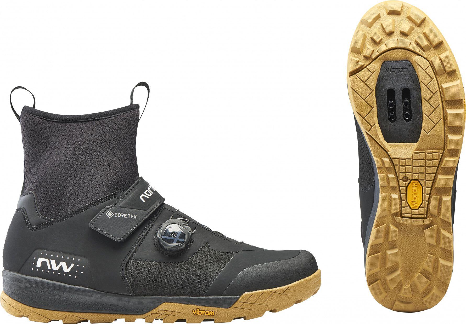 Zapatillas MTB Northwave Kingrock Plus Gtx Negro/Ocre 2/3