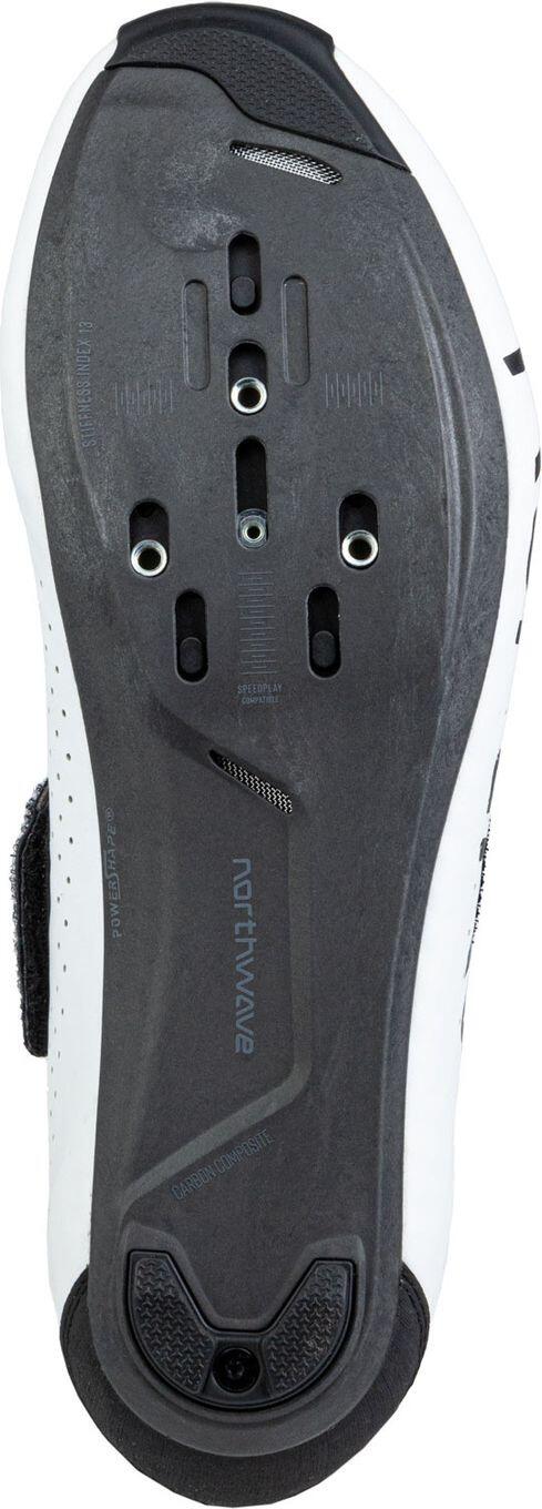 Zapatillas de triatlón Northwave Tribute Carbon Blanco/Negro, Hombre 2/3