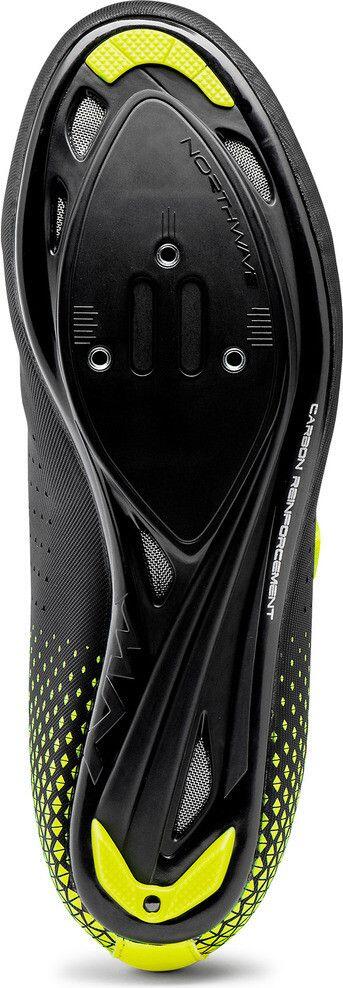 Chaussures Northwave CORE PLUS 2 Noir/Jaune Fluo 2/3
