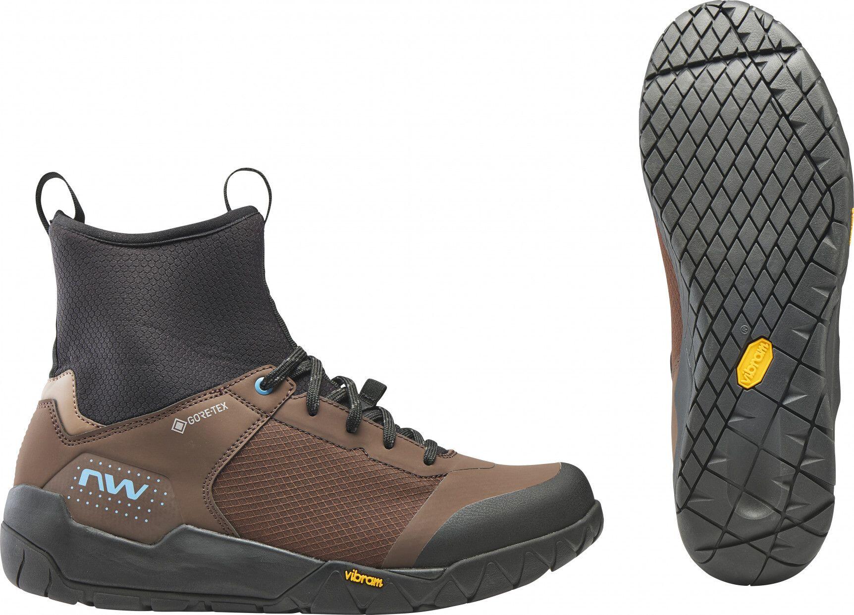 Northwave Multicross Mid Gtx MTB-Schuhe Schwarz/Braun 2/5