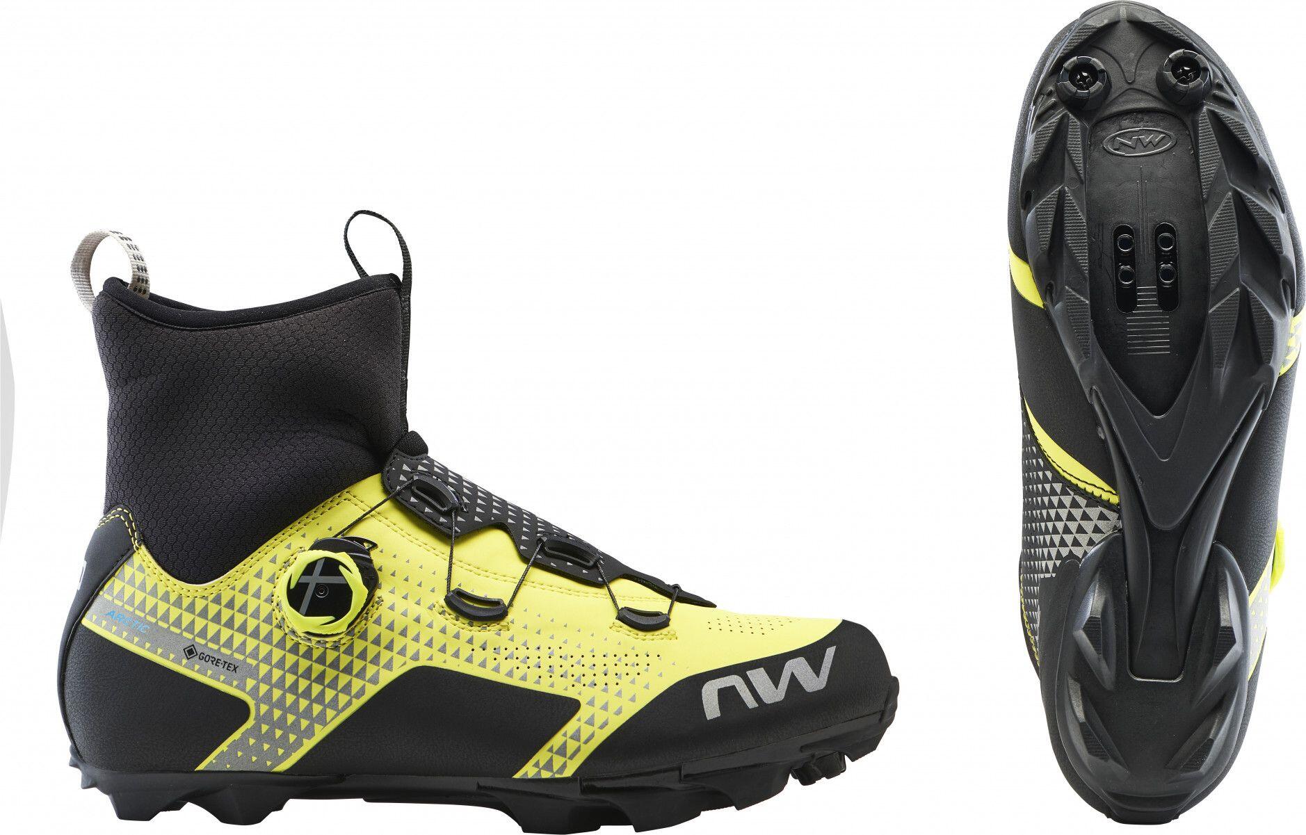 Northwave Celsius XC Arctic Gtx MTB-Schuhe Fluo Gelb/Schwarz 3/6