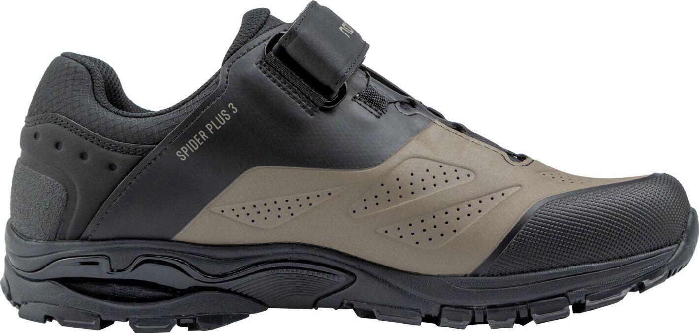 Chaussures de VTT Northwave Spider Plus 3 Beige Noir Homme 2/3