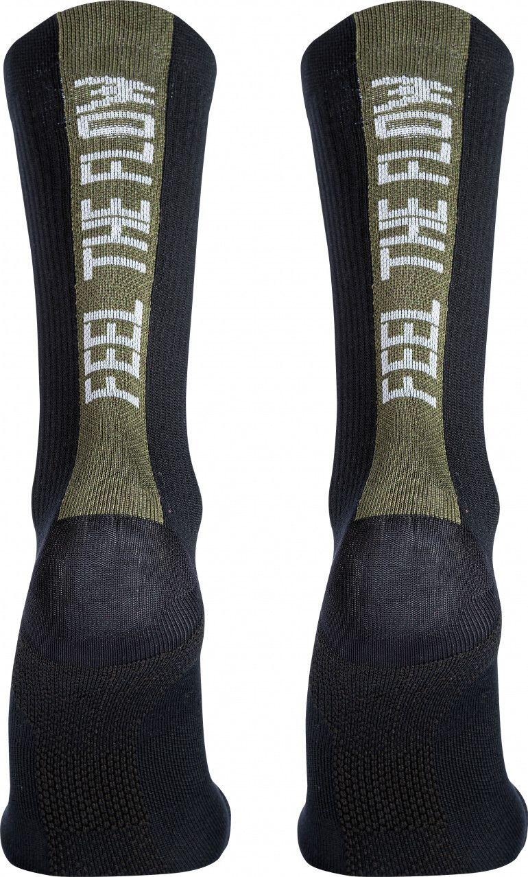 Chaussettes Northwave Feel The Flow Noir/Vert 2/3