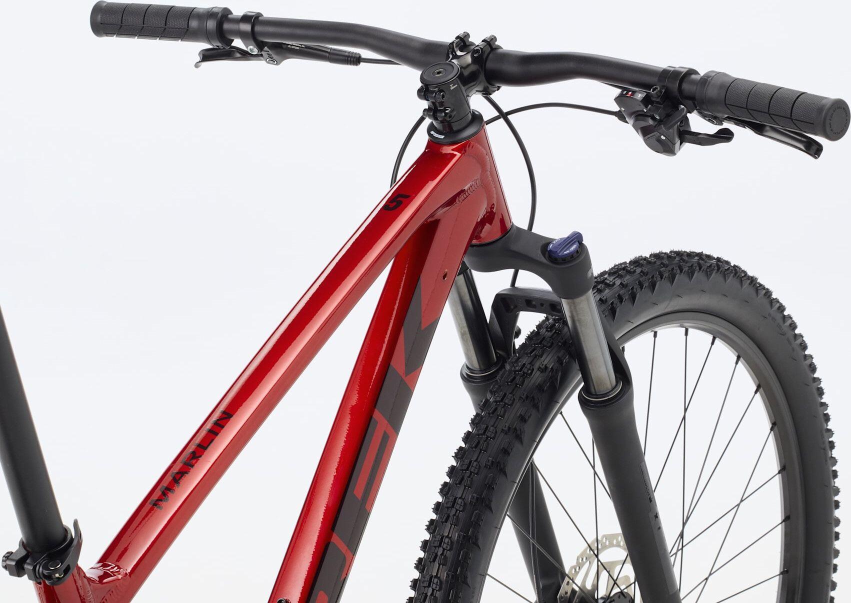 MTB halfstijve Trek Marlin 5 Shimano Cues 9V 29'' Rood Gen. 3 3/6