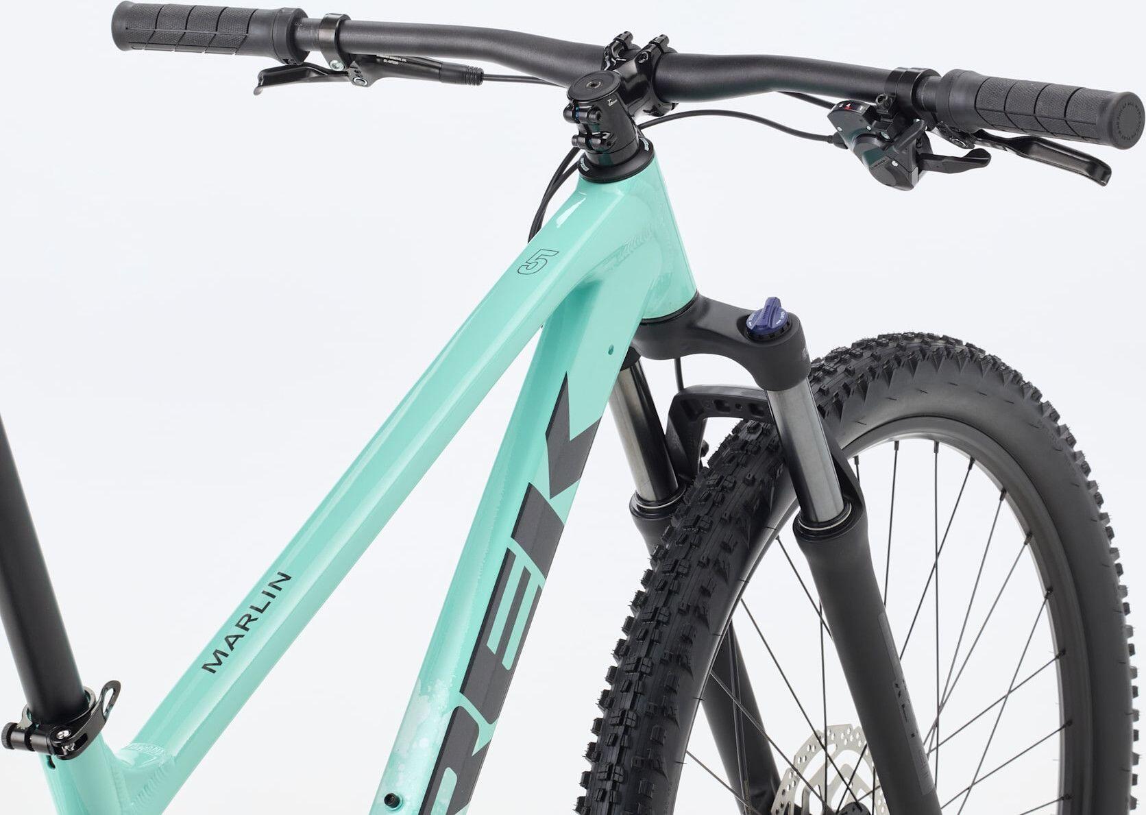VTT Semi Rigide Trek Marlin 5 Shimano 9V 29'' Vert Gén. 3 3/6