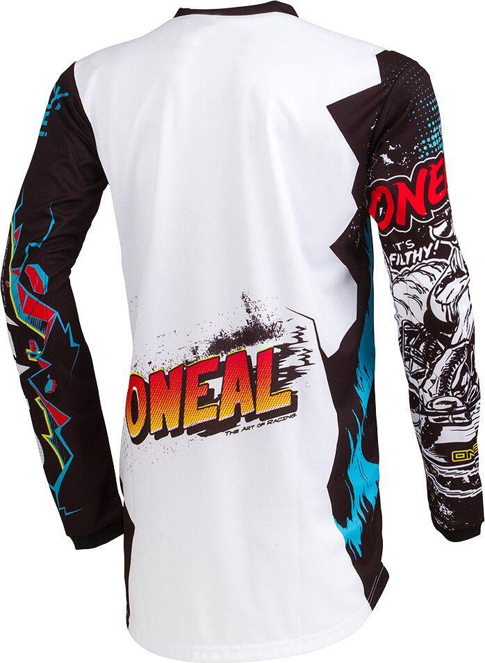 Maillot Manches Longues O'neal Element Villain Blanc 2/2