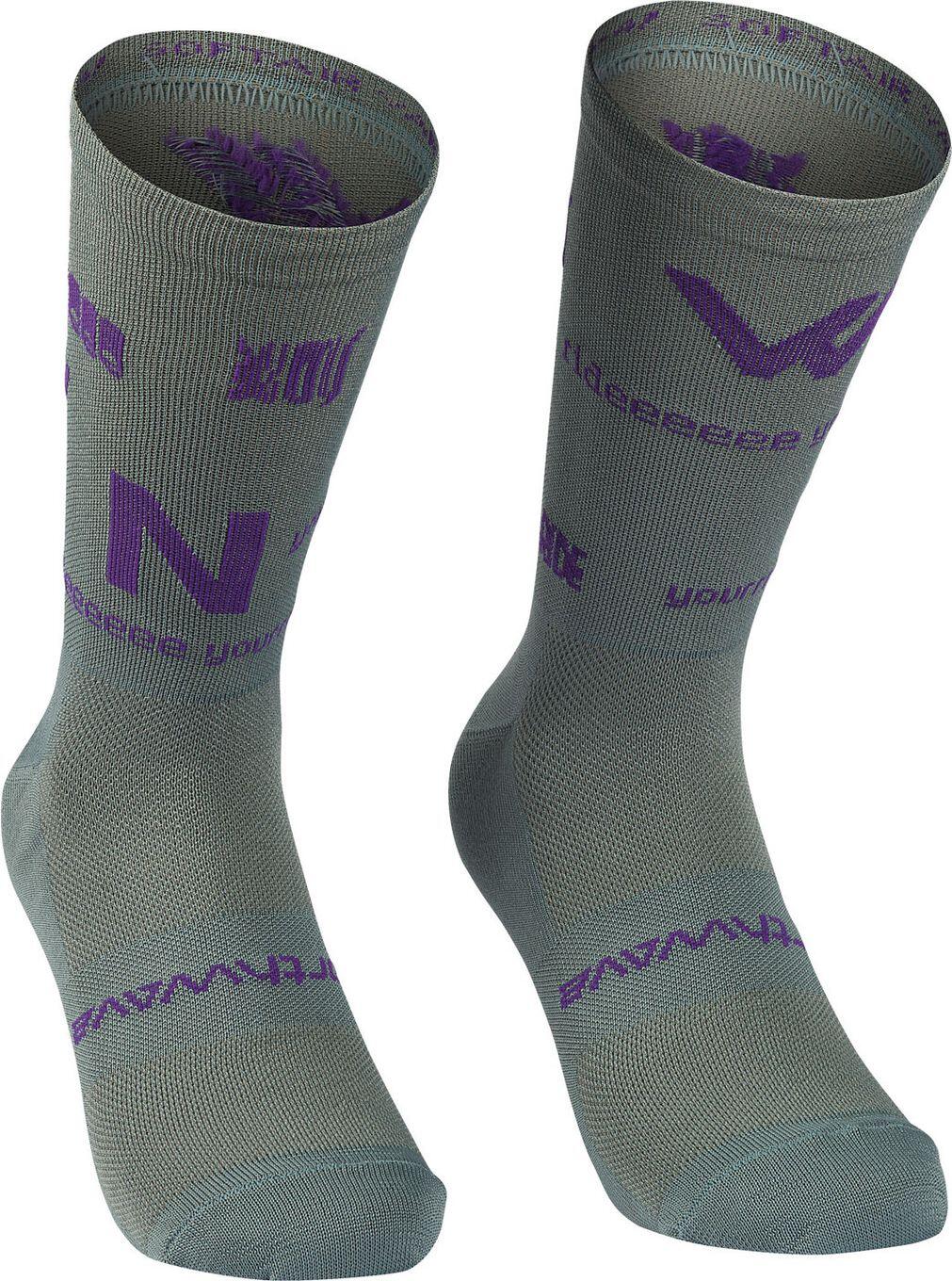 Chaussettes Northwave Type Vert/Violet 2/3
