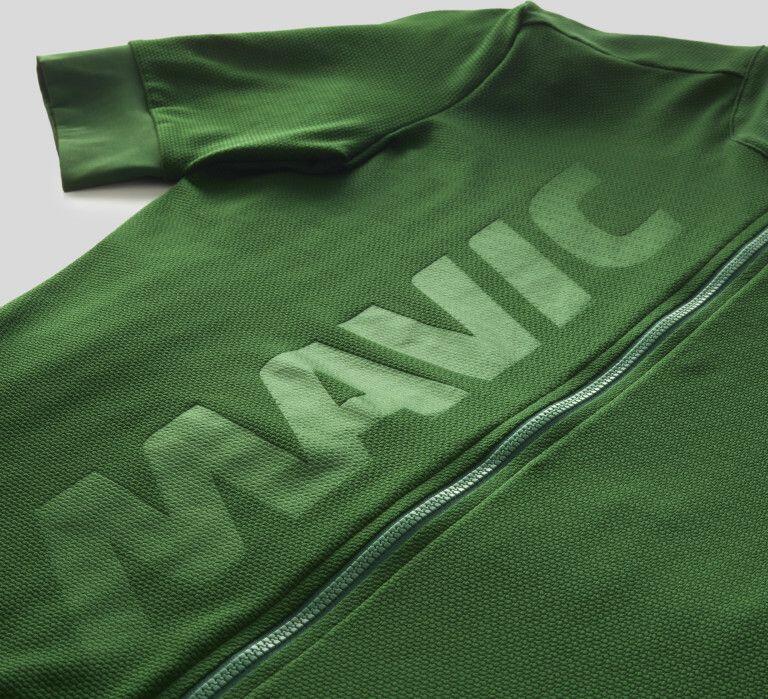 Mavic Aksium Kurzarm-Trikot für Herren, grün 3/7