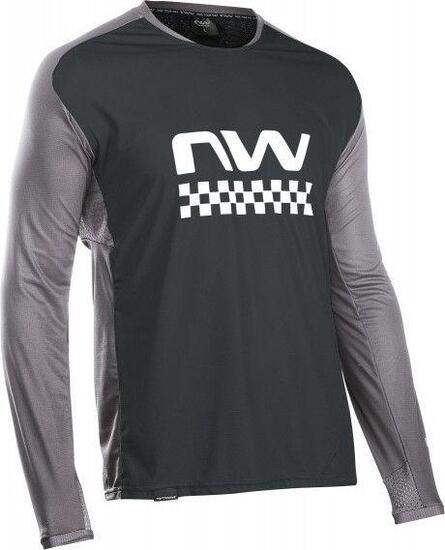 Koszulka rowerowa mtb NORTHWAVE EDGE Jersey LS czarna