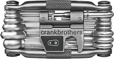 Crankbrothers multi-tool m19 19 functies grijs