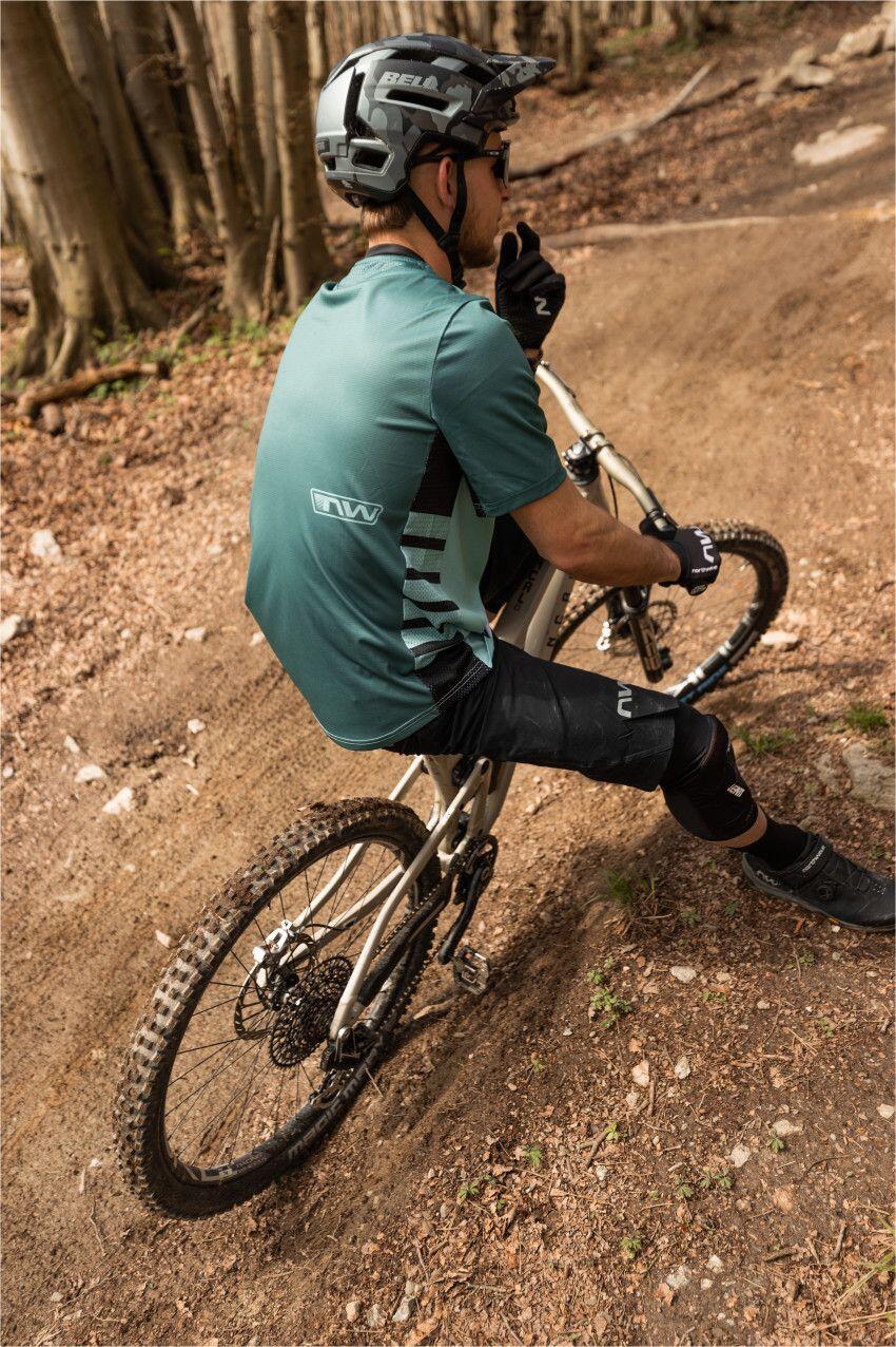 Maillot Manches Courtes VTT Northwave Edge 2 Vert 4/5