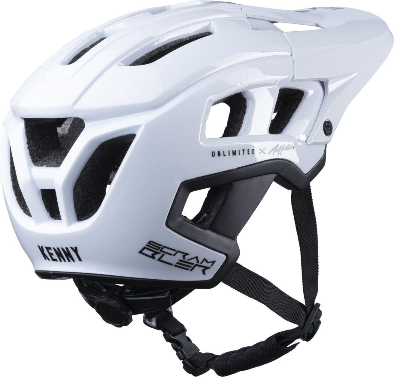 Casque Kenny Scrambler Kid Blanc 3/7