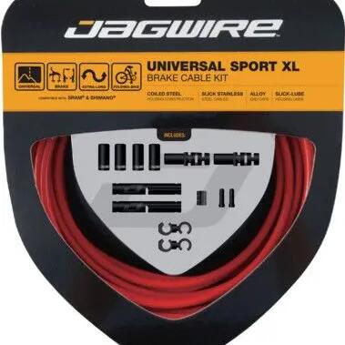 JAGWIRE Universal Sport Brake XL Kit – Red