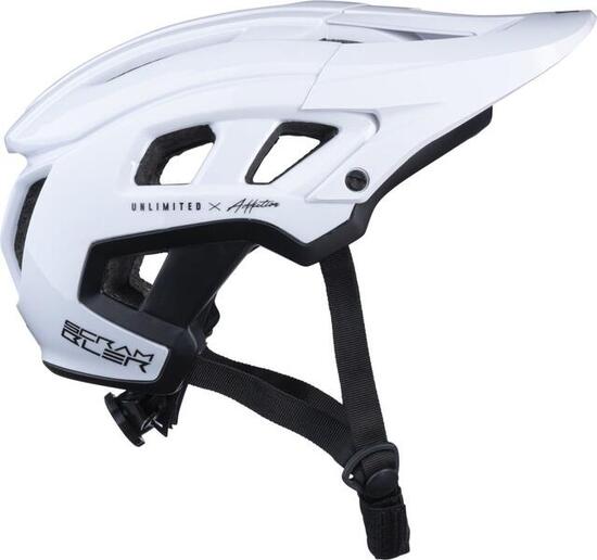 Casque Kenny Scrambler Kid Blanc