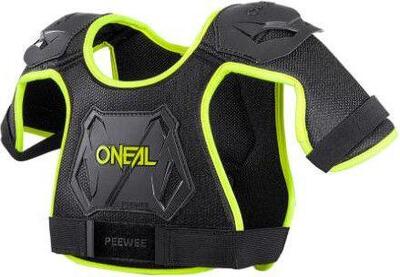 O'Neal Protezione del Petto Bambini Motocross - Regolabile Nero Giallo Neon M/L