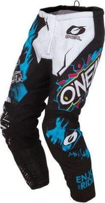 Pantaloni O'Neal Motocross Element Villain Bianchi per Adulti