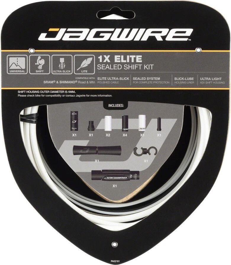 Jagwire 1x Elite Sealed Shift Kit White 1/3