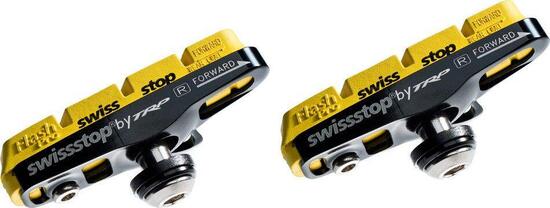 Kit 2 porte-patins aluminium Swissstop flash pro