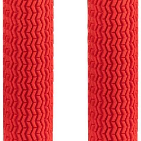 Pair of Funn HoleShot Grips 130mm Red