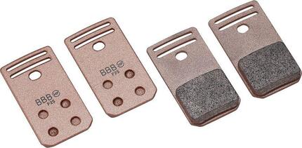 Paar BBB DiscStop HP-Bremsbeläge für Magura Gustav Pro-Bremsen Organisch