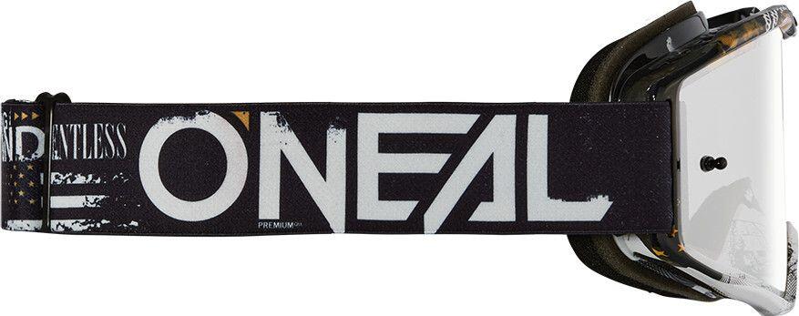 Masque O'Neal B-10 Attack Noir Ecran SIlver Mirror 3/3