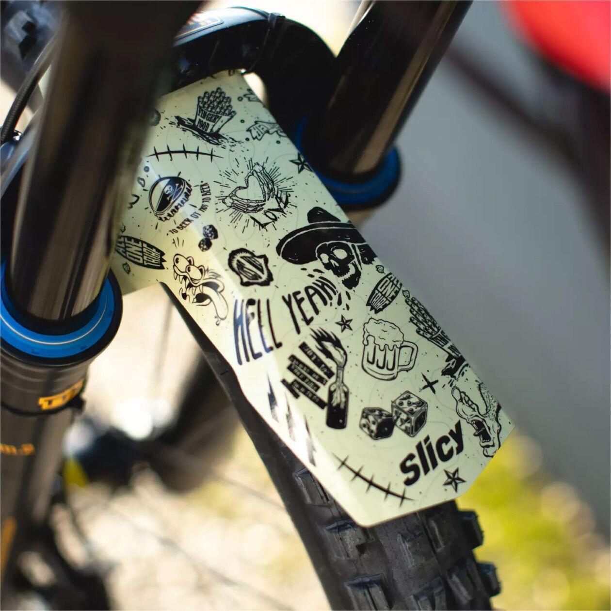 Garde-boue Slicy Enduro / DH - DARK FOREST 2/5