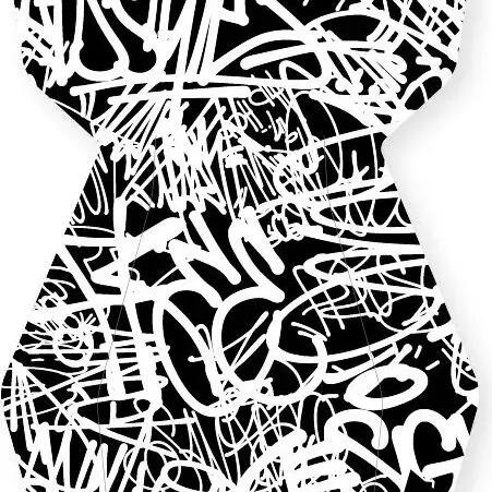Slicy MTB La Street Rear Mudguard Black / White