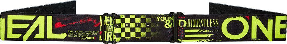 O'Neal B-10 Attack Kids Goggle Black/Yellow Radium Blue 2/7