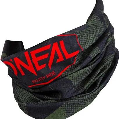 O'NEAL Tube Noseband for Mountain Biking and Motocross - Unisex Black Green