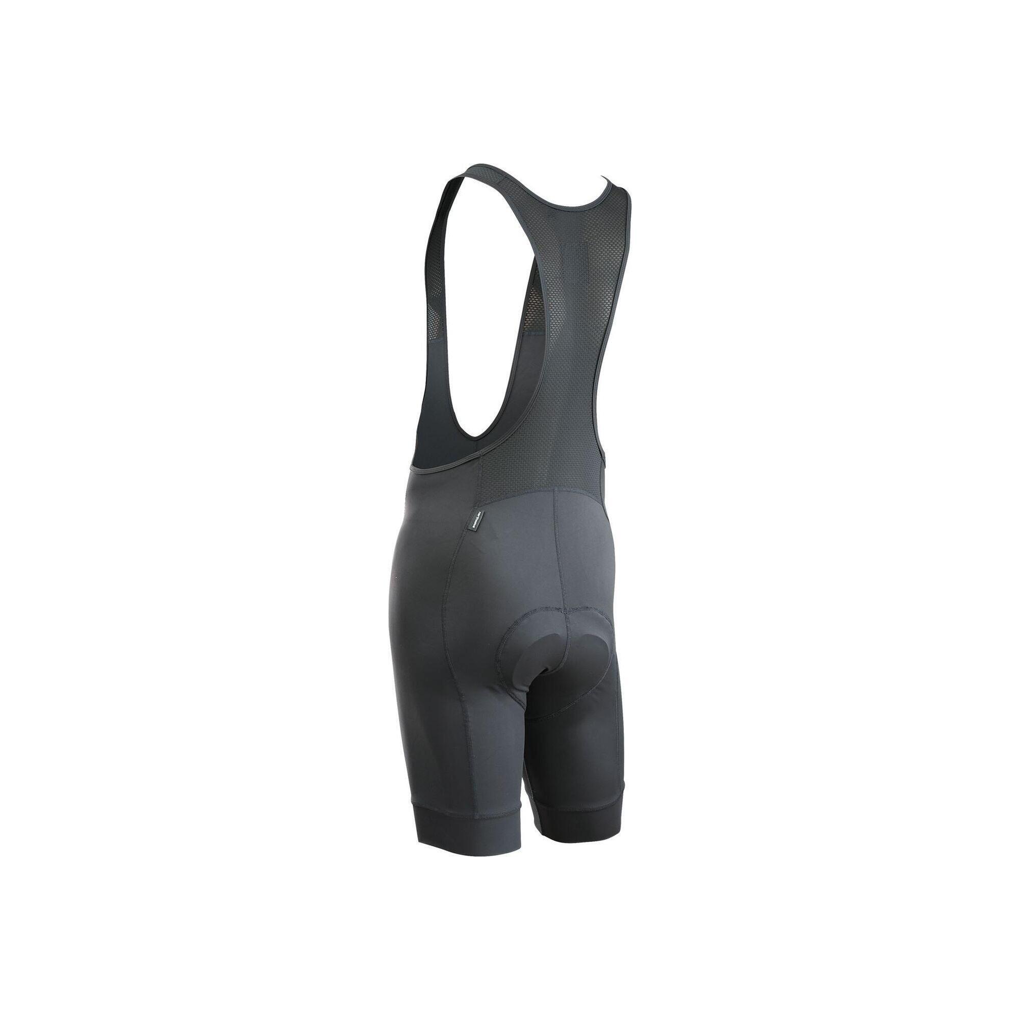Pantaloni scurti cilism cu bretele - Active Bibshort - Black