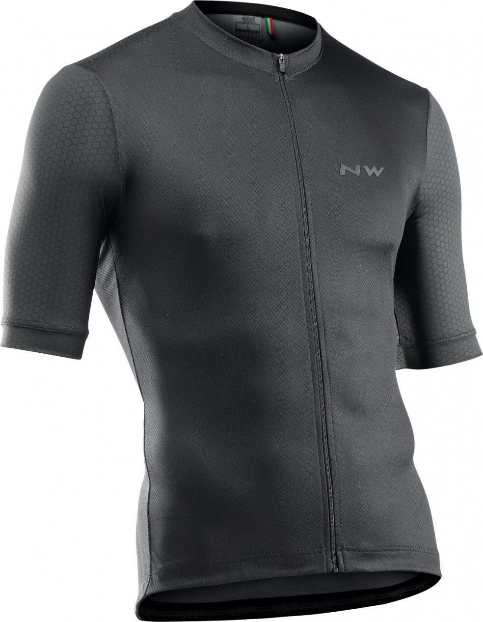 Koszulka rowerowa męska NORTHWAVE ACTIVE Jersey czarna