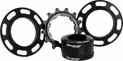 Single speed achteruit tandwiel hg kit 13 tanden zwart